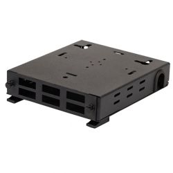 4Cabling FOBOT SC Duplex LC Quad 6-Port Wall Mount Fibre Optic Patch Panel