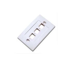 3 Way Keystone Face Plate