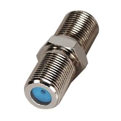 F Type Female - F Type Female Panel Mount Adapter Coupler, 3GHz, FOXTEL APPROVED