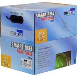 RG6 Quad-shield Coaxial Cable 305m