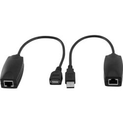 Doss USB to Cat5e Adapter for up to 50mtr Extension