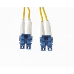 4Cabling 1m LC Flexi Boot LC Flexi Boot OS1 Singlemode Fibre Optic Duplex Patch Lead