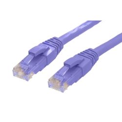 4Cabling 1.5m Cat6 RJ45-RJ45 Network Cables Purple