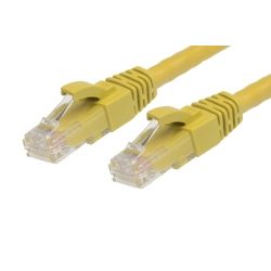 0.5m Cat6 RJ45-RJ45 Network Cables - Yellow