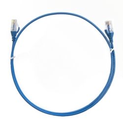 3m Cat6 RJ45-RJ45 Ultra Thin Network Cables - Blue
