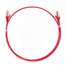 3m Cat6 RJ45-RJ45 Ultra Thin LSZH Network Cables - Red