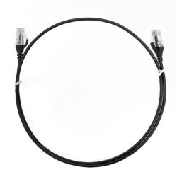 3m Cat6 RJ45-RJ45 Ultra Thin LSZH Network Cables - Black