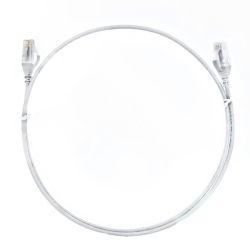 1m Cat6 RJ45-RJ45 Ultra Thin LSZH Network Cables - White