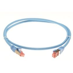 Cat6a S/FTP LSZH 5m RJ45-RJ45 Network Cable - Blue