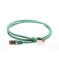 4Cabling Cat6a S/FTP LSZH 1.5m RJ45-RJ45 Network Cable Green
