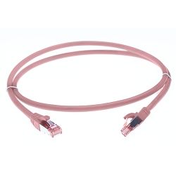 Cat6a S/FTP 3m RJ45-RJ45 Network Cable - Pink
