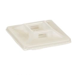 Self Adhesive Mount 28 x 28mm - White 100 pk