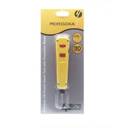 4Pro's Professional 110 Punch Down Tool - HT-3133TB - Includes High Precision Punch Cut Bit HT-13TB - Optional HT-14TBK KAT
