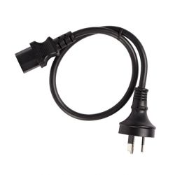 IEC C13 to Mains Power Cord - 0.5m