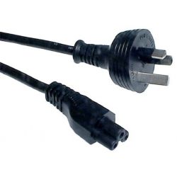 4Cabling IEC-C5 Appliance Power Cord 3-Pin 2m