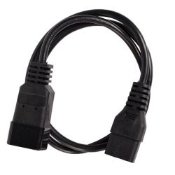 4Cabling IEC C19 to C20 15A 2m Ext. Lead