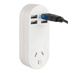 Jackson Industries Jackson 4 USB Charging Outlets and Surge Protected Outlet