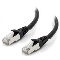ALOGIC 5m Black 10G Shielded CAT6A LSZH Network Cable