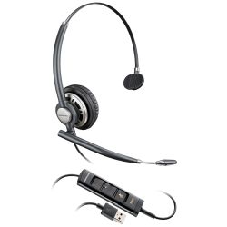 Plantronics EncorePro HW715 Monaural USB PC Headset W/Inline Controls