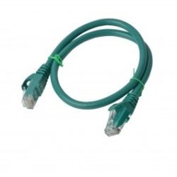 8Ware Cat6a UTP Ethernet Cable, Snagless - 0.25m (25cm) - Green