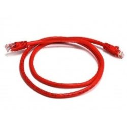 8Ware Cat6a UTP Ethernet Cable, Snagless - 0.25m (25cm) - Red