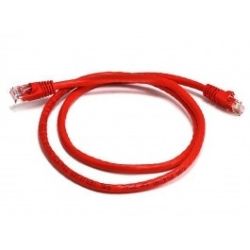 8Ware Cat6a UTP Ethernet Cable, Snagless - 1m (100cm) - Red