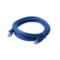 8Ware Cat6a UTP Ethernet Cable, Snagless - 30m - Blue