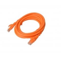 8Ware Cat6a UTP Ethernet Cable, Snagless - 3m - Orange