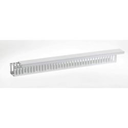 4Cabling Slotted Cable Ducting 2m Length 65 x 65mm White