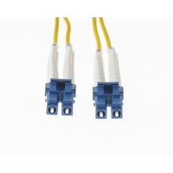 1.5m LC Flexi Boot - LC Flexi Boot OS1 Singlemode Fibre Optic Duplex Patch Lead