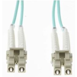 4Cabling 1.5m LC Flexi Boot LC Flexi Boot OM4 Multimode Fibre Optic Duplex Patch Lead