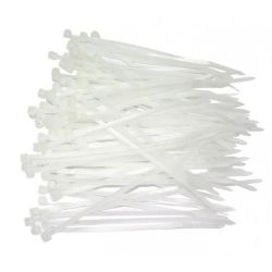 Cable Ties - Nylon 203mm (L) x 4.8mm (W) Natural - Bag of 1000