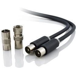 ALOGIC Pro Series 1m TV Antenna Cable Male to Male MOQ:6