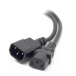 ALOGIC 5m IEC C13 to IEC C14 Computer Power Extension Cord Male to Female
