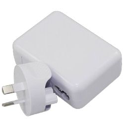 Astrotek USB Travel Wall Charger Power Adapter AU Plug 2A 220V 2-Ports White Colour