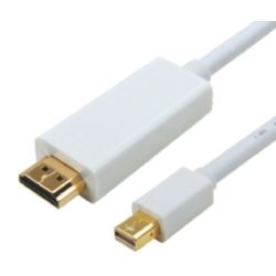 Astrotek Mini DisplayPort DP to HDMI Cable 3m - 20-Pins Male to 19-Pins Male Gold plated RoHS