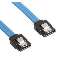 Astrotek SATA 3.0 Data Cable 50cm Male to Male 180 to 180 Degree with Metal Lock 26AWG - Blue