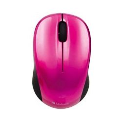 Verbatim Go Nano Wireless Mouse Hot Pink