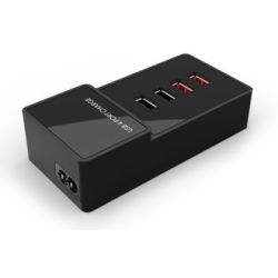 Winstars 4-Port USB AC (SAA approval) Charge Station (include 2x 2.4A Fast Charging Port)