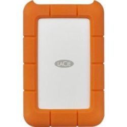 LaCie 4TB Rugged Portable External Hard Disk Drive HDD - 2.5 inch, USB-C, 2yr Wty