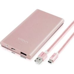ALOGIC USB-C 5200mAh Ultra Portable Power Bank with Dual Output & Smart Charge ROSE Gold Prime Series MOQ:2
