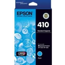 Epson 410 STD Capacity Claria Premium - Cyan Ink Cartridge (XP-530 XP-630)
