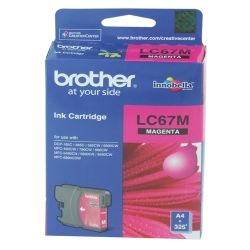 Brother LC67M Magenta Ink Cartridge (0.325K) - GENUINE
