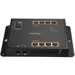StarTech GbE Switch 8-Port PoE+ plus 2 SFP Pts