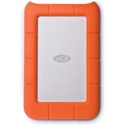 LaCie 4TB Rugged Mini Portable External Hard Disk Drive HDD - USB 3.0