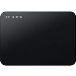 Toshiba Canvio Basics A3 1TB Portable External Hard Disk Drive HDD - USB 3.0 - Black