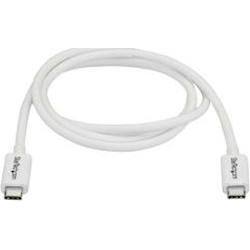 StarTech STARTECH.COM 1M THUNDERBOLT3 CABLE 20GBPS 100W PD WHITE 2YR