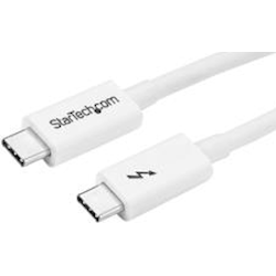 StarTech STARTECH.COM 2M THUNDERBOLT3 CABLE 20GBPS 100W PD WHITE 2YR