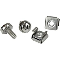 M5 Rack Screws and M5 Nuts - 20 Pack