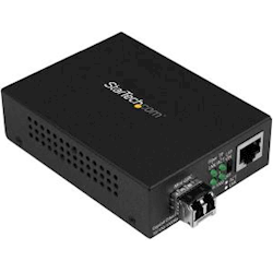 StarTech STARTECH.COM GIGABIT ETHERNET FIBER MEDIA Converter 850NM MM LC 550M 2YR